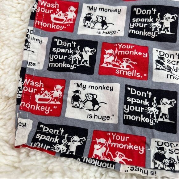 To The Edge Mens Boxers Monkey References Size Medium - Picture 3 of 9